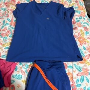 Figs Winning Blue Scrub Set 2x